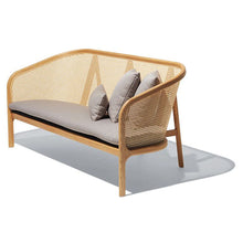 Load image into Gallery viewer, Woven Cane Sofa