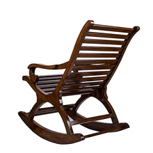 Load image into Gallery viewer, Teak Wood Rocking Chair