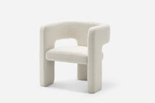 Load image into Gallery viewer, Snowdrift Boucle Chair