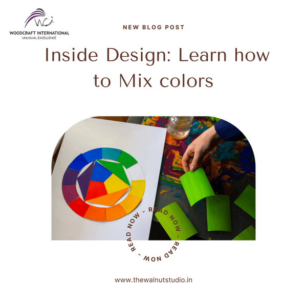 Inside Design: Learn how to Mix colors with Woodcraft International