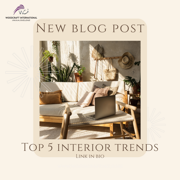 Top 5 Interior Trends in 2021 by Walnut Studio