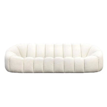 Load image into Gallery viewer, Teddy White Sofa 3-Setaer Pumpkin Couch
