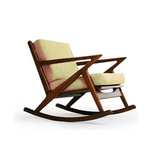 Load image into Gallery viewer, Solid Wood Rocking Sofa Chair

