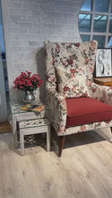 Load and play video in Gallery viewer, The Floral Leon Chair
