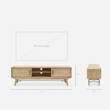 Load image into Gallery viewer, SolidOak TV Stand Unit
