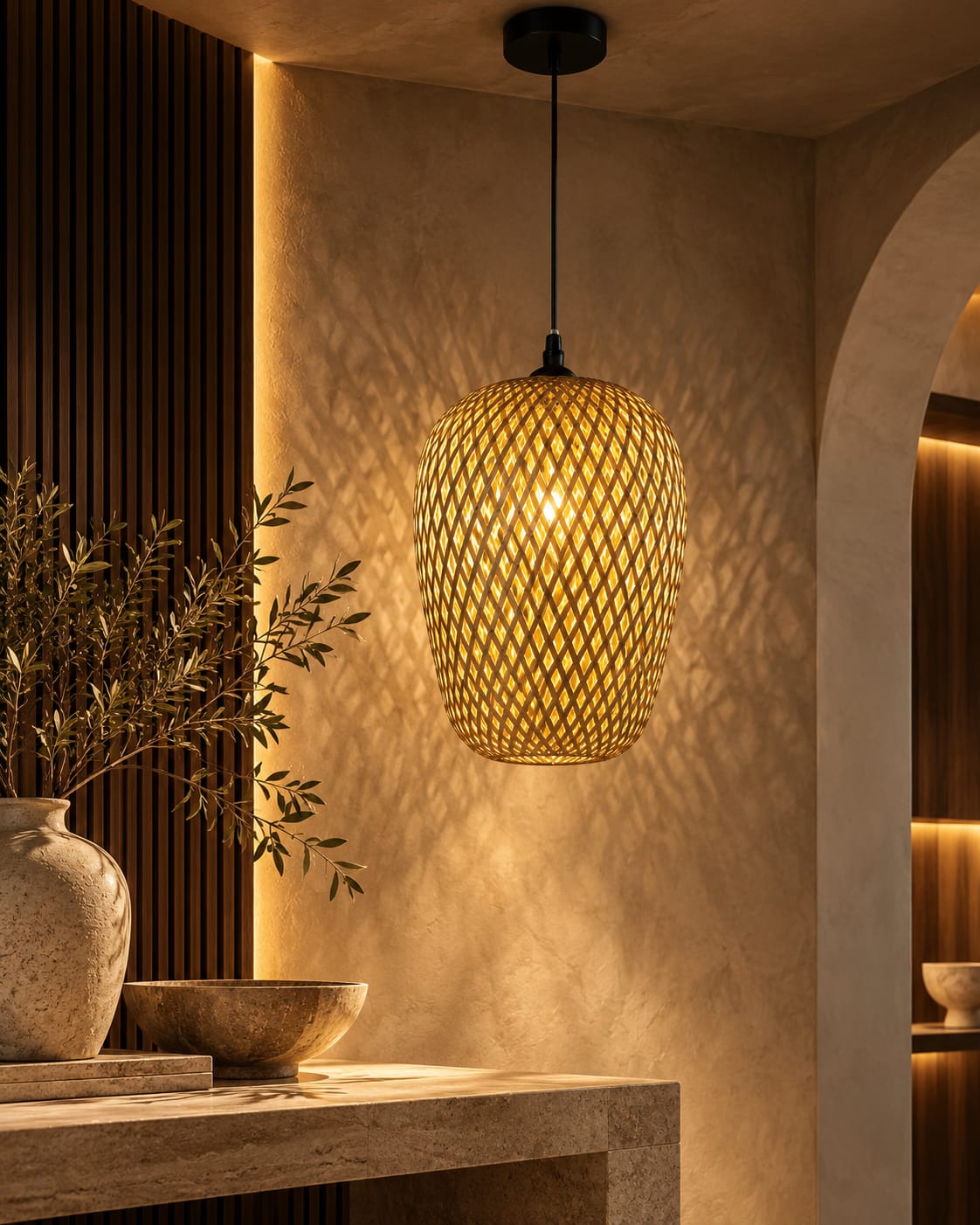 Single Pendant Light - Code 7101-1 | Walnut Studio