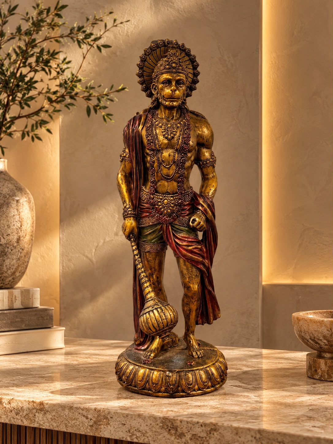 Hanuman Ji Standing Figurine